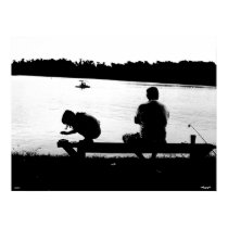 Fishin' with Grandpa Print