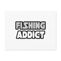 Fishing Addict postcards