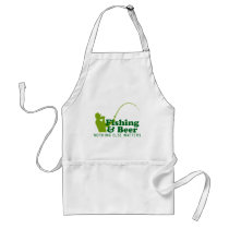 Fishing and Beer Apron