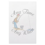Fishing any time stationery paper