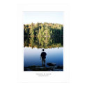 Fishing At Dawn Print by elementb Fishing At Dawn Print