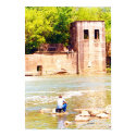 Fishing at the Old Mill posters by bhbphotos Fishing at the Old Mill posters