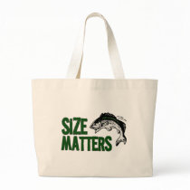 Fishing Bag - Size Matters! Fishing Humor