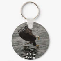 Fishing Bald Eagle Gift Set keychains