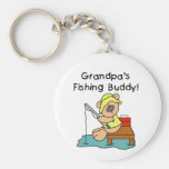 Fishing-Bear Grandpa's Fishing Buddy Tshirts Keychains