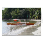Fishing boat card