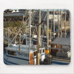 Fishing Boat Docked at Morro Bay, CA Mouse Pad