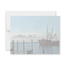 Fishing Boat Personalized Invite
