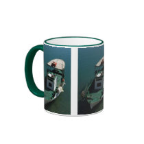 Fishing Boat Mug mugs
