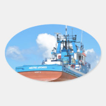Fishing Boat On The Hard Stickers