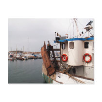 Fishing boat postcards