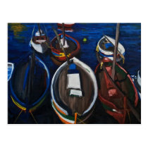 Fishing Boats at Sète postcards