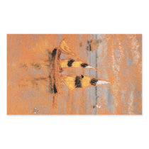 Fishing Boats by James Abbott McNeill Whistler Rectangle Sticker