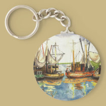Fishing Boats keychains
