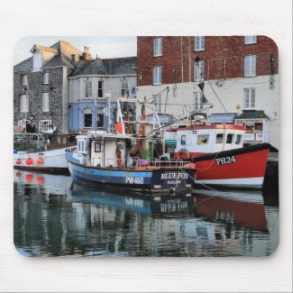 Fishing Boats mousepad