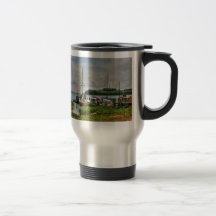Fishing Boats on Ruegen Island II Coffee Mugs