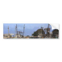 Fishing Boats Piers Docks bumper stickers