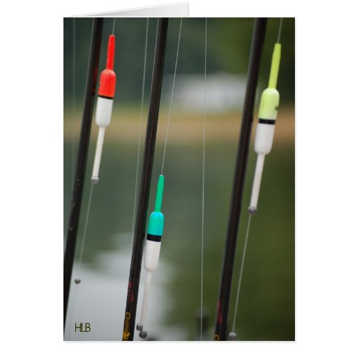 Fishing Bobbers Card