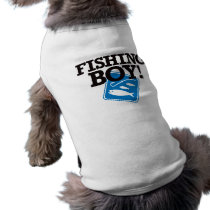 Fishing Boy pet clothing by visualnewbie Fishing Boy pet clothing