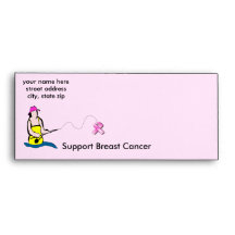 Fishing Breast Cancer Envelope