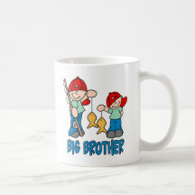 Fishing Buddies Big Brother Coffee Mugs
