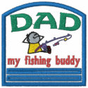 Fishing Buddy Dad Embroidered Shirt embroidered shirts by fathersdaytshirts Fishing Buddy Dad Embroidered Shirt embroidered shirts