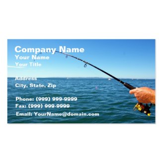 Fishing Business Card Templates