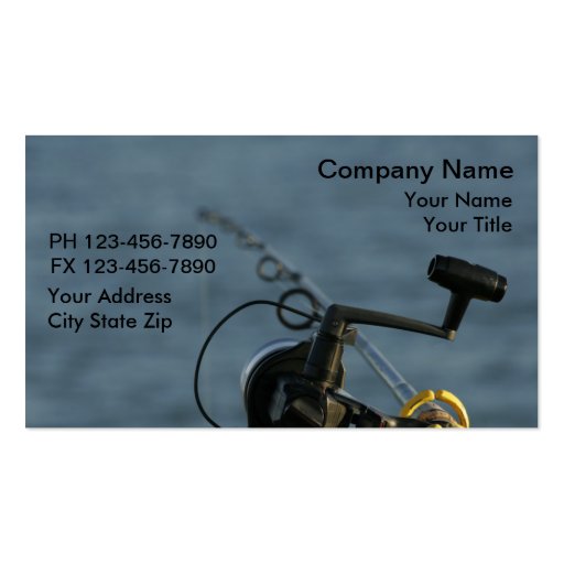 Fishing Business Cards Zazzle