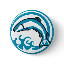 fishing C 2C Pinback Buttons