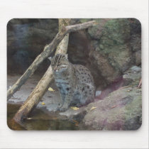 Fishing cat Mousepad mousepads