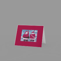 fishing claus cards