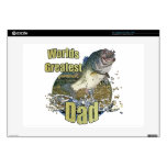 Fishing dad 15" laptop decals