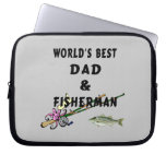 Fishing Dad Computer Sleeve