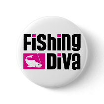 Fishing Diva buttons