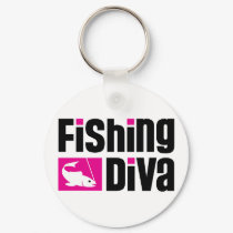 Fishing Diva keychains