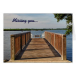 Fishing dock card