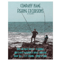 Fishing flyers - customizable