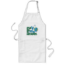 Fishing For Answers Apron by TWLGroup Fishing For Answers Apron
