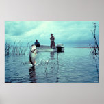 Fishing for Large Mouth Bass Posters