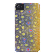 Fishing Fury iPhone 4/4S Case (Brook Trout) iPhone 4 Case-Mate Case