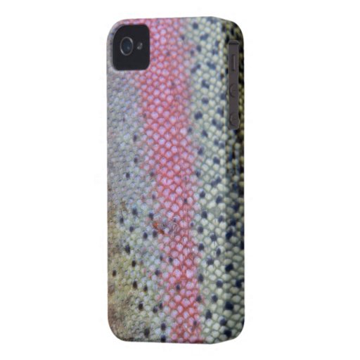 Fishing Fury iPhone 4/4S Case (Rainbow Trout) iPhone 4 Case-Mate Cases