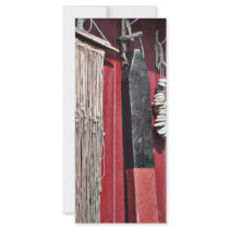 Fishing Gear Equipment rack cards