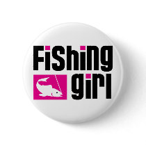 Fishing Girl buttons