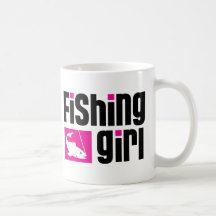 Fishing Girl Mugs