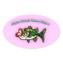 Fishing Girls Sticker