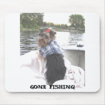 fishing, GONE FISHING! mousepads by tanyawilsonlund fishing, GONE FISHING! mousepads