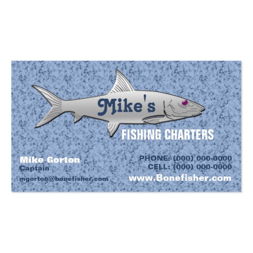 Fishing Guide Business Card Zazzle