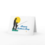 Fishing Happy Father's Day Greeting Card