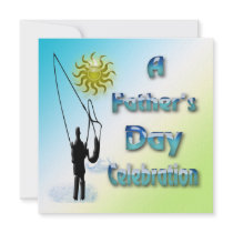 Fishing - Happy Father's Day Invitation