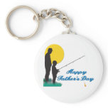 Fishing Happy Father's Day Keychain